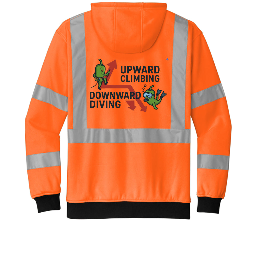 Safety Orange - CSF300 - BACK